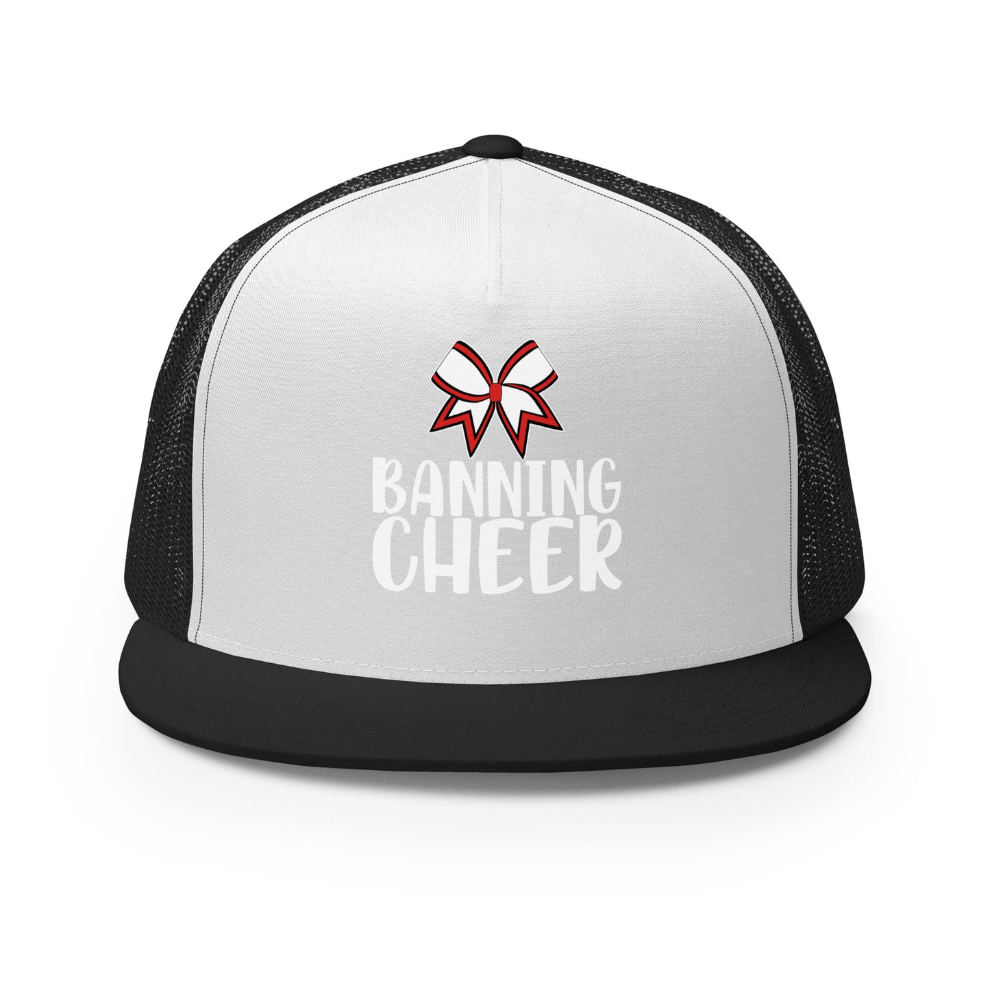 Performance | 5 Panel Trucker Cap | BHS Coed Cheer | Banning Cheer Logo