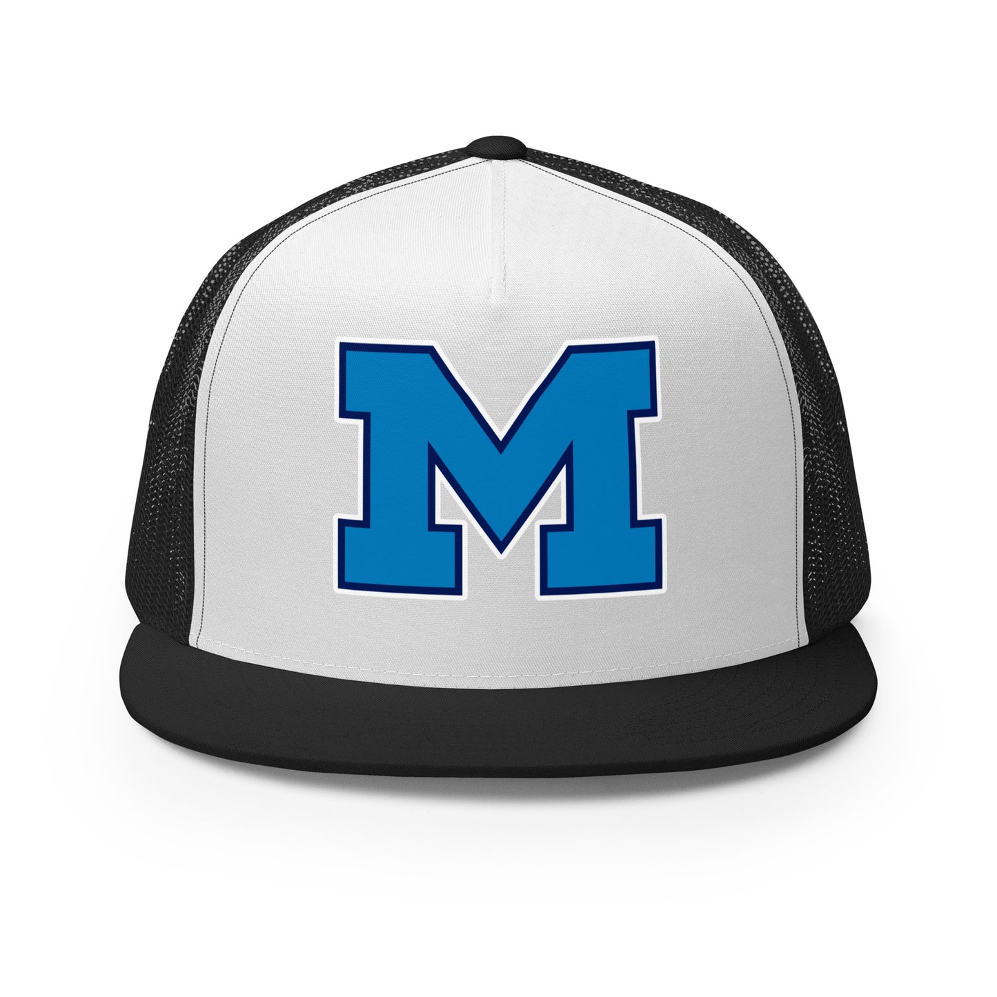 Performance | 5 Panel Trucker Cap | Medfield Softball | Lettermark Logo