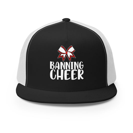 Performance | 5 Panel Trucker Cap | BHS Coed Cheer | Banning Cheer Logo