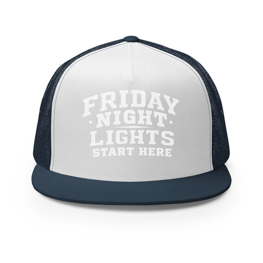 Performance | 5 Panel Trucker Cap | Thurston Youth Football | Vanguard Logo