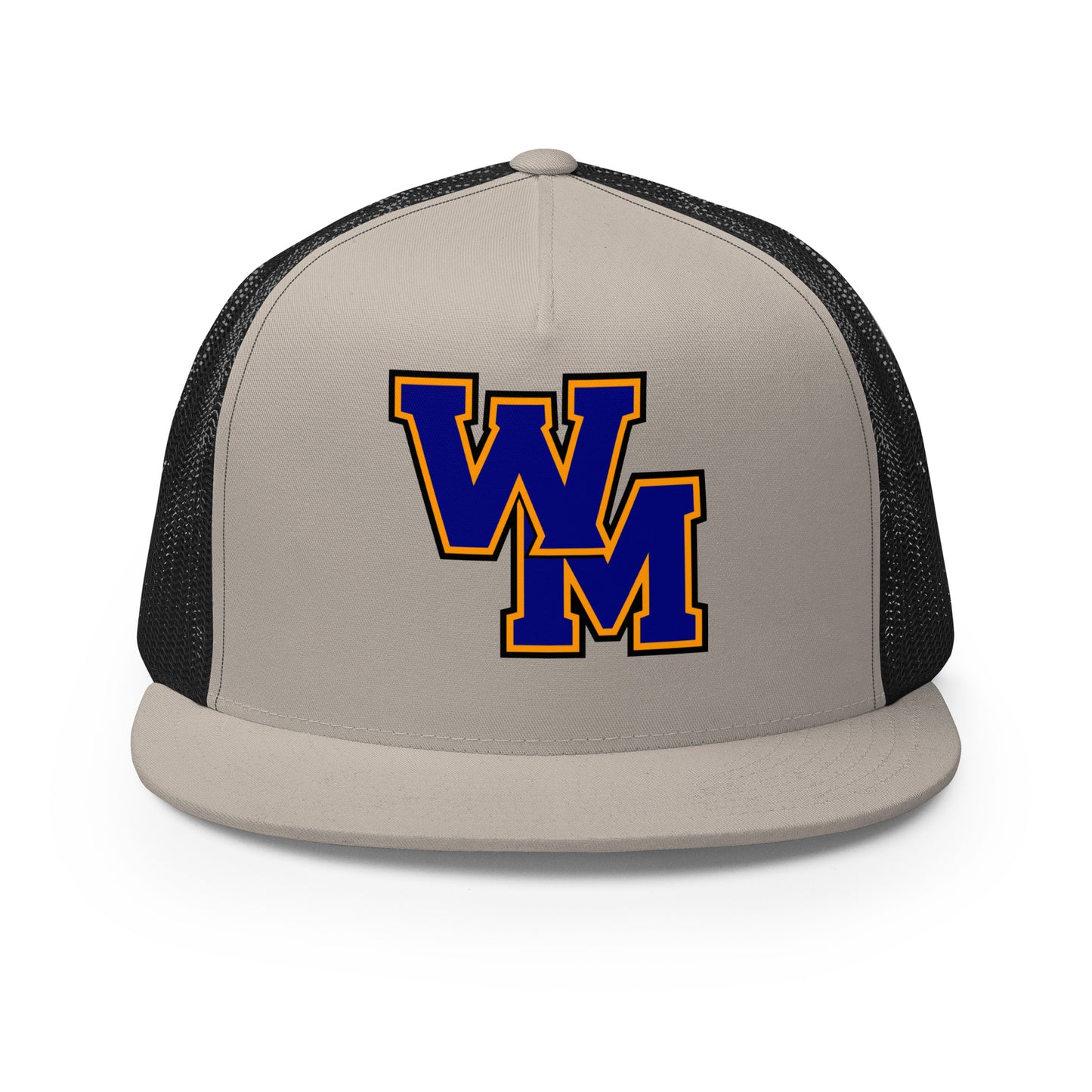 Performance | 5 Panel Trucker Cap | West Memphis Community Christian College Gators | WM-Mark Logo