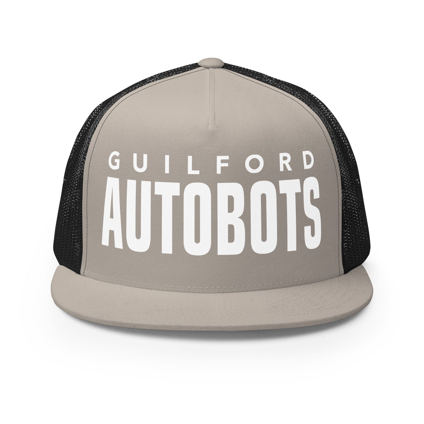 Performance | 5 Panel Trucker Cap | Guilford Autobots | Modern Script Logo