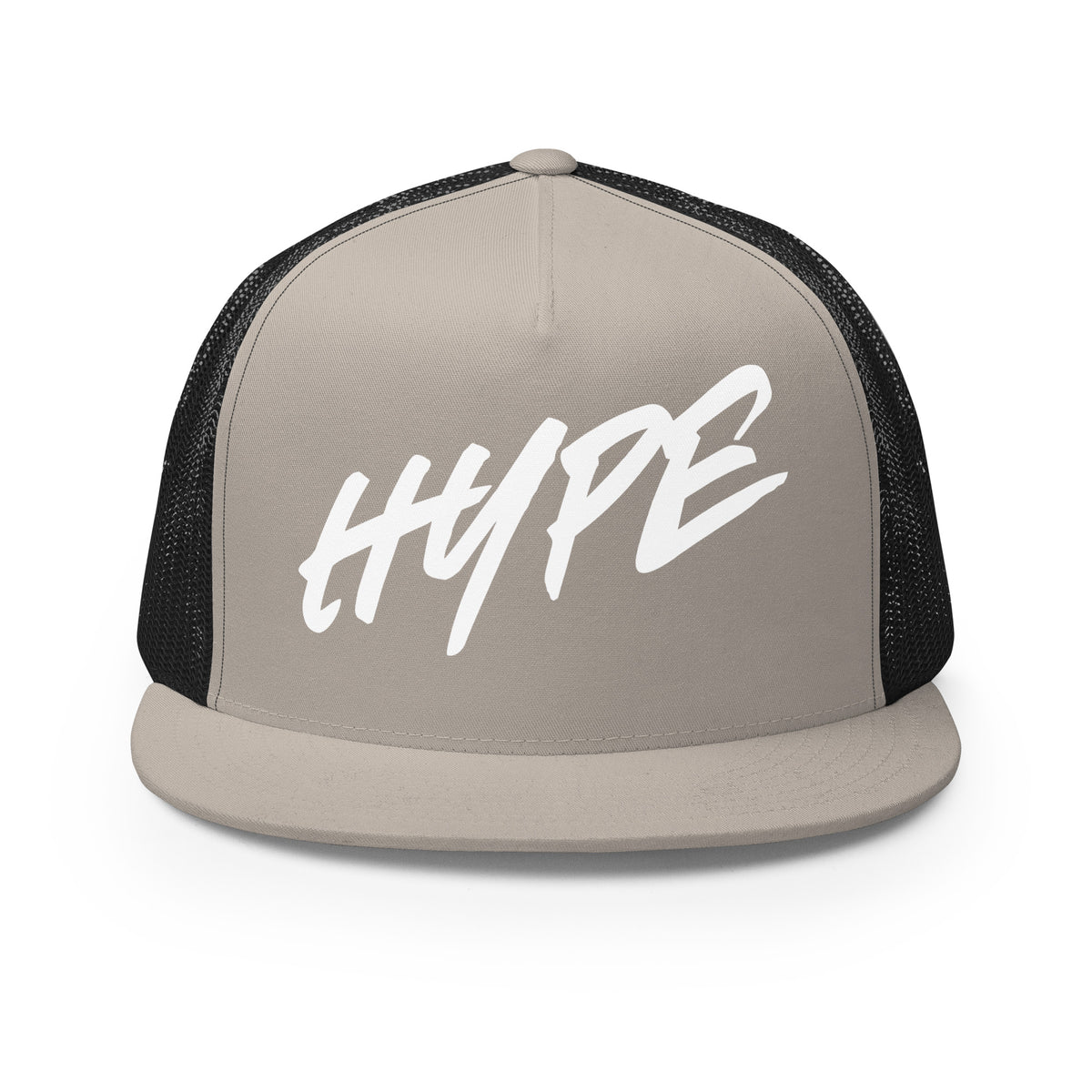 Performance | 5 Panel Trucker Cap | Hype Baseball Club | Crest Logo