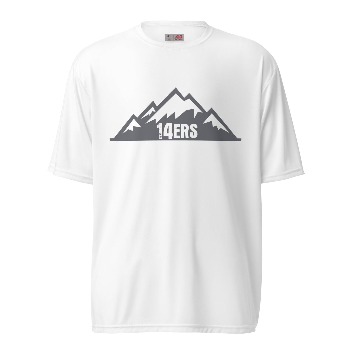 Active | Moisture Wicking Shirt | 14ers Baseball | Grey Logo
