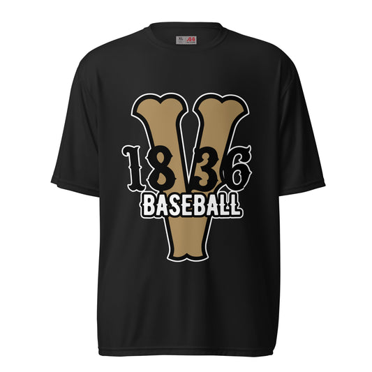 Active | Moisture Wicking Shirt | 1836 Volunteers Baseball | Crest Logo