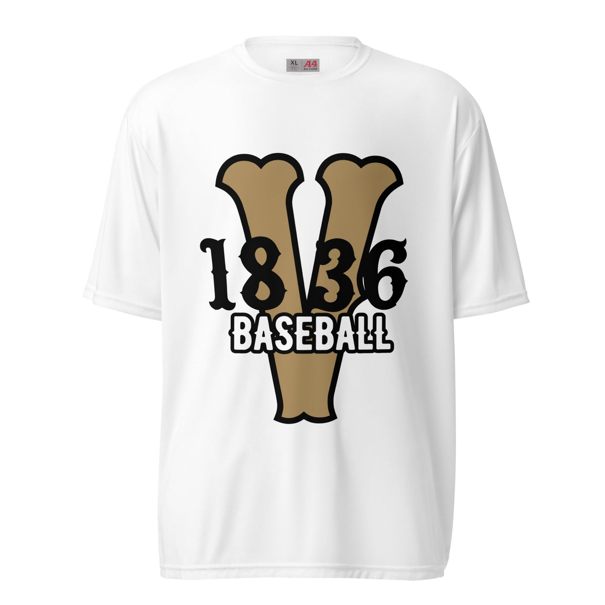 Active | Moisture Wicking Shirt | 1836 Volunteers Baseball | Crest Logo