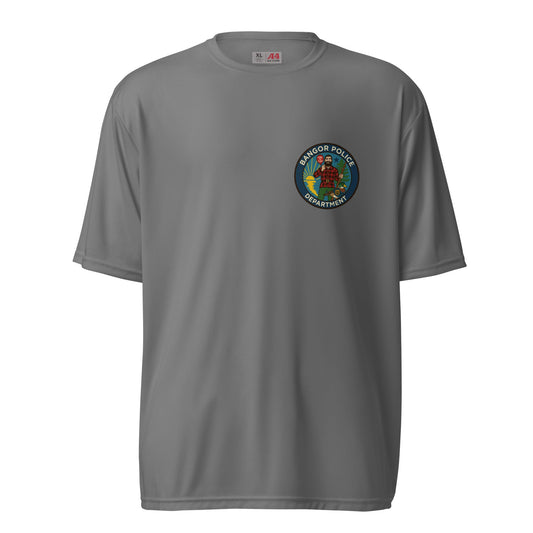 Active | Moisture Wicking Shirt | Bangor PD | Pocket Logo