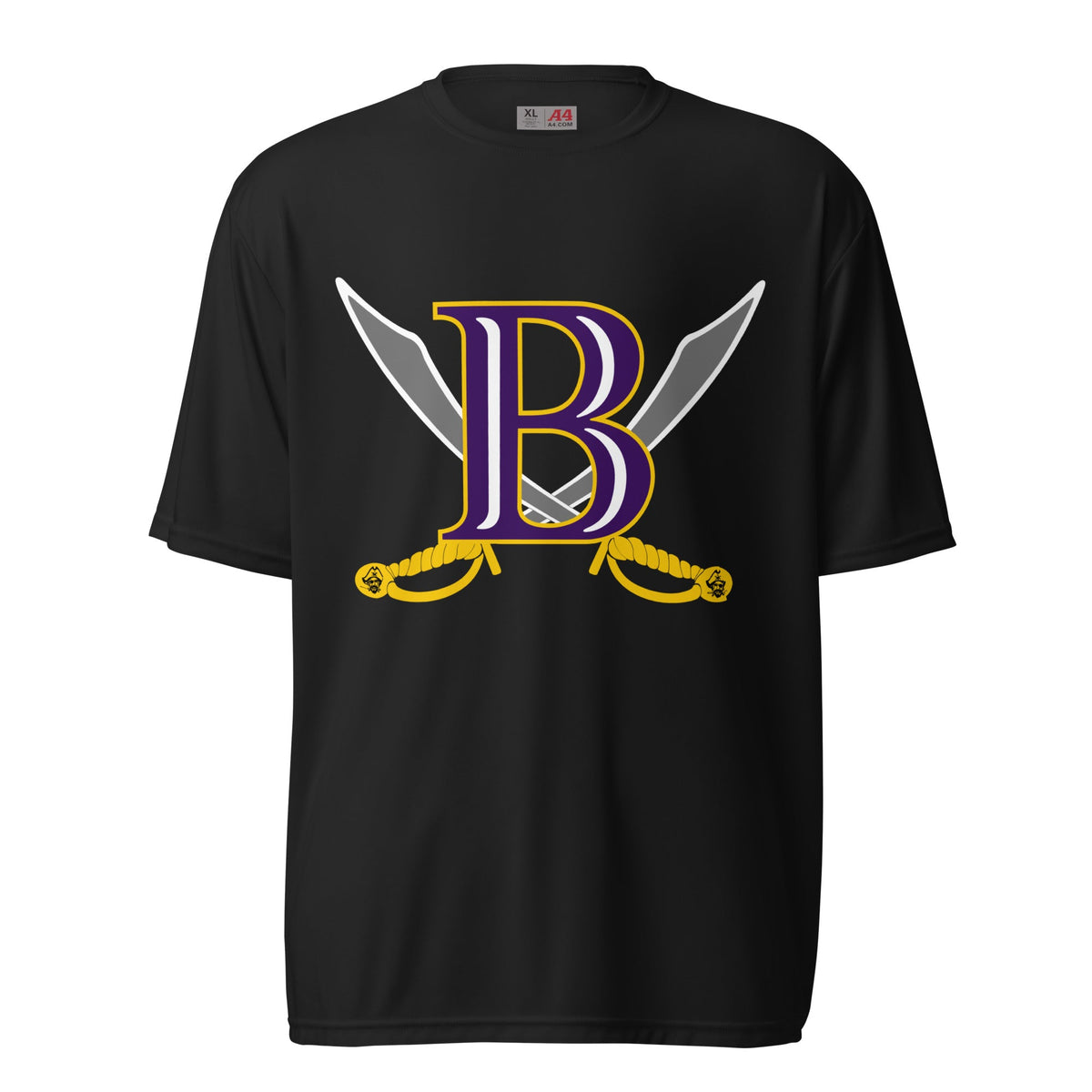 Active | Moisture Wicking Shirt | Belton Youth Football Pirates | Vanguard Logo