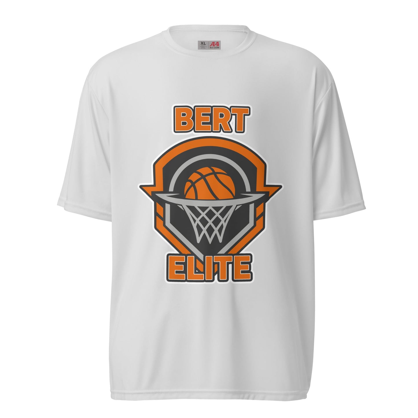 Active | Moisture Wicking Shirt | Bert Elite AAU | Hoop Badge Logo