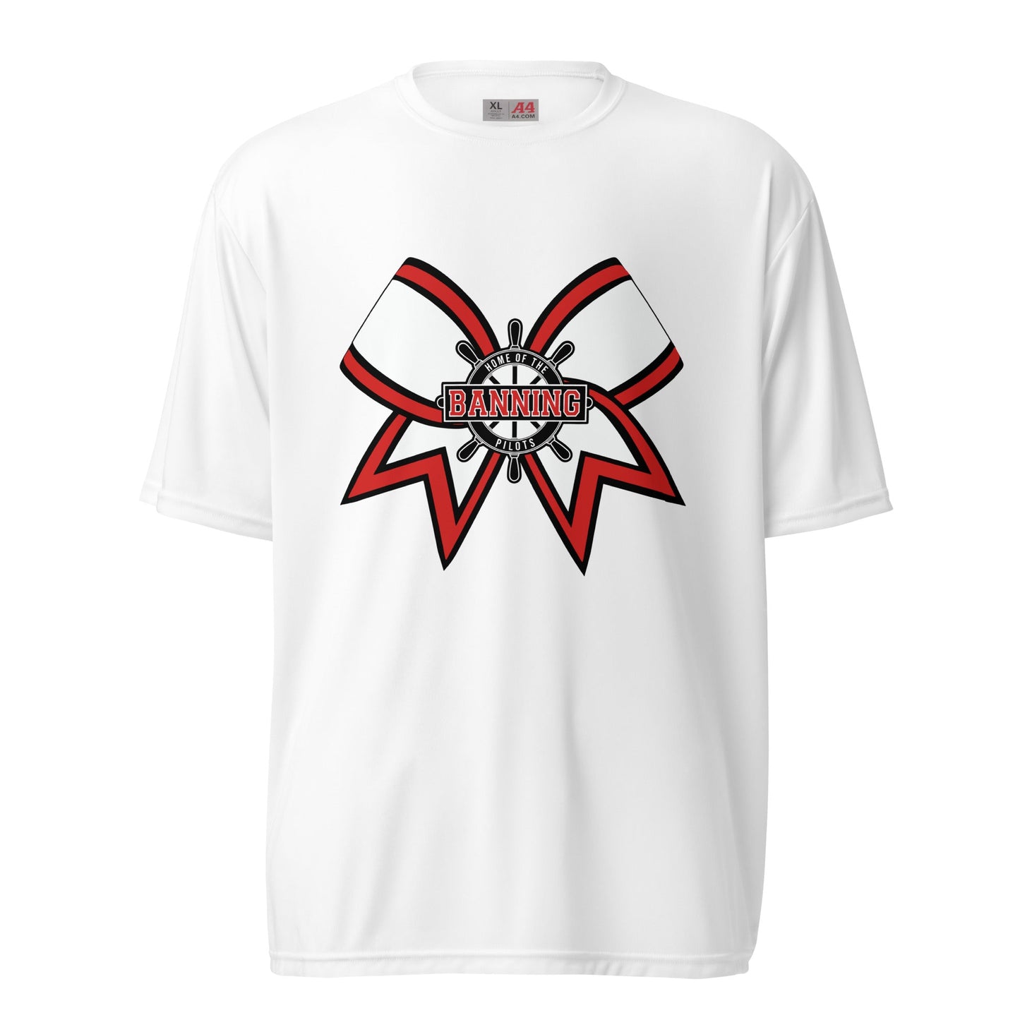Active | Moisture Wicking Shirt | BHS Coed Cheer | Bow Logo
