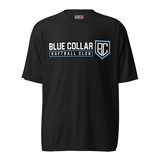 Active | Moisture Wicking Shirt | Blue Collar Softball 2034 | Vanguard Logo