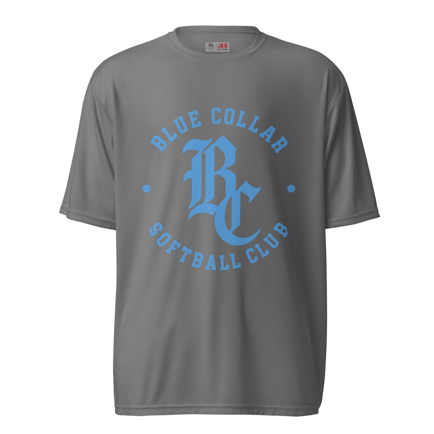 Active | Moisture Wicking Shirt | Blue Collar Softball 2034 | Varsity Logo