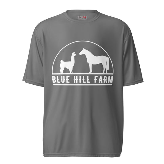 Active | Moisture Wicking Shirt | Blue Hill Farm | Ranch Logo