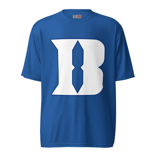Active | Moisture Wicking Shirt | Blueblacks Football Club | Crest Logo