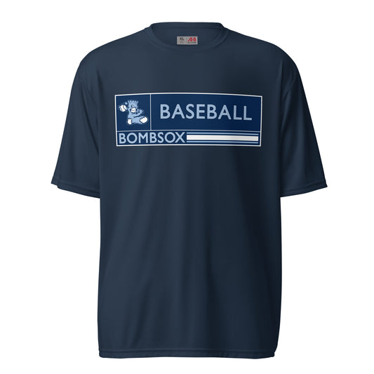 Active | Moisture Wicking Shirt | BombSox Baseball | Mark Logo
