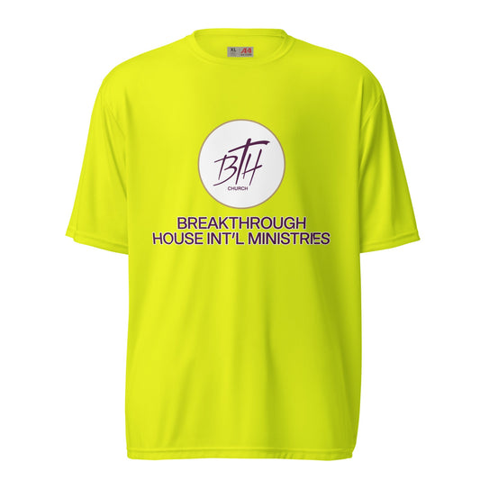 Active | Moisture Wicking Shirt | Breakthrough House International Ministries | Crest Logo