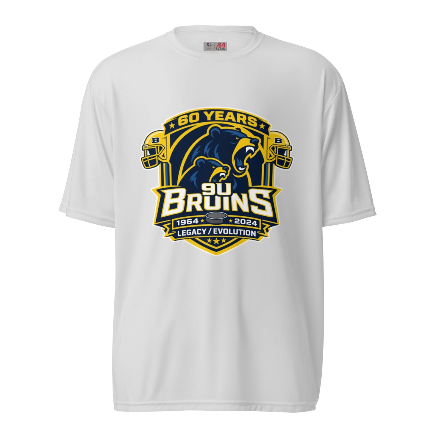 Active | Moisture Wicking Shirt | Bruins The Evolution | Legacy Crest Logo