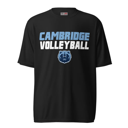 Active | Moisture Wicking Shirt | Cambridge Volleyball | Modern Logo
