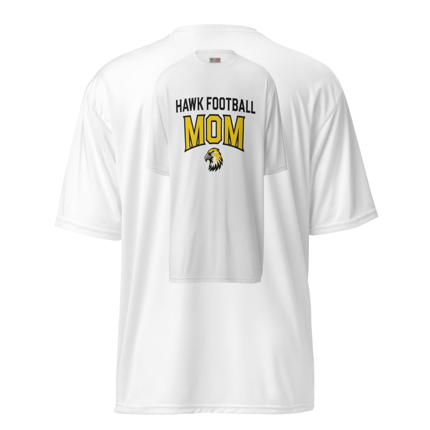 Active | Moisture Wicking Shirt | Cardinal Ohara Hawks | Football Mom Logo