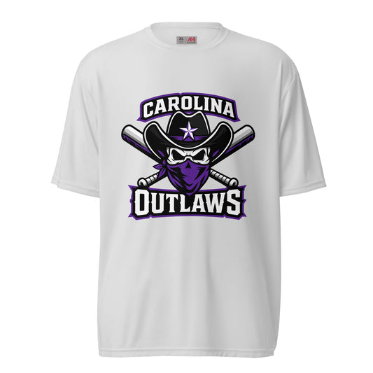 Active | Moisture Wicking Shirt | Carolina Outlaws Baseball | Crest Logo