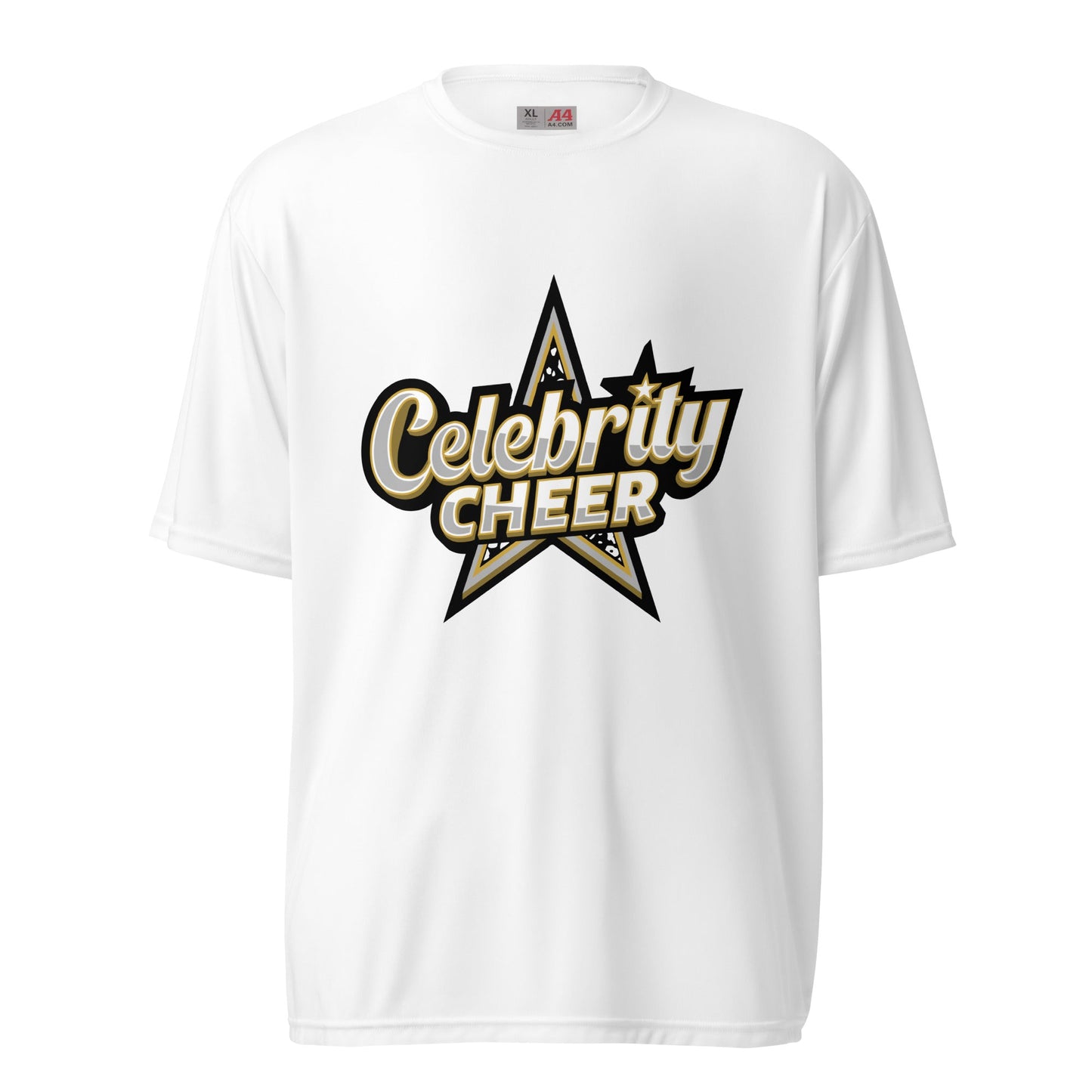 Active | Moisture Wicking Shirt | Celebrity Cheer | Celebrity Cheer Logo