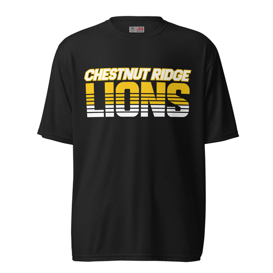 Active | Moisture Wicking Shirt | Chestnut Ridge Lions Football | Script Logo
