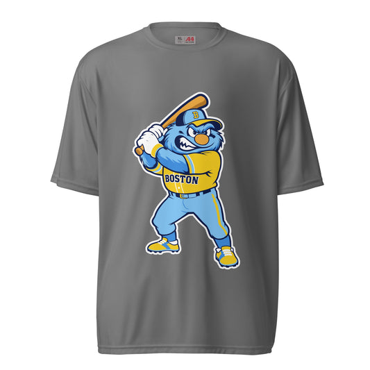 Active | Moisture Wicking Shirt | Claremont Little League | Mascot Logo