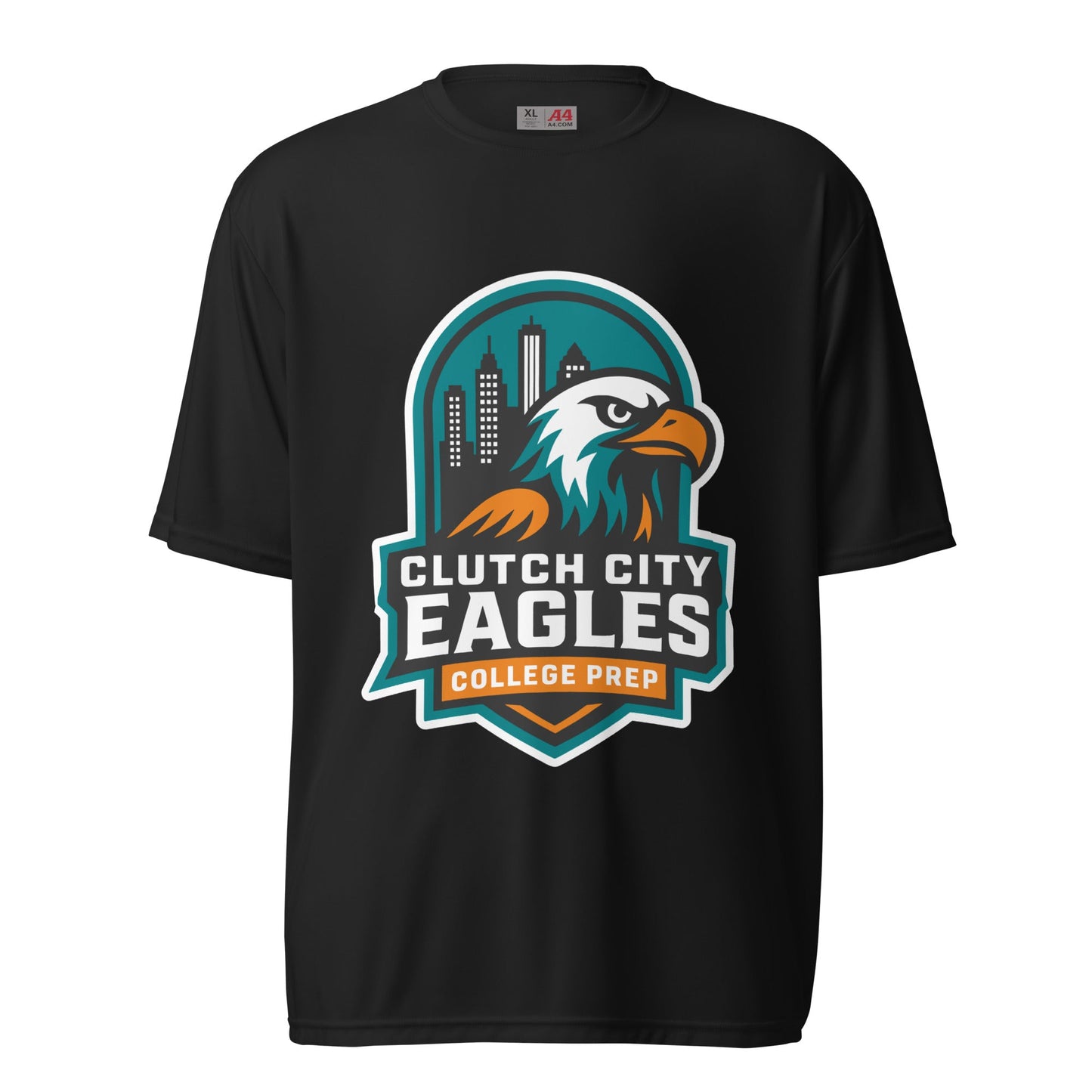 Active | Moisture Wicking Shirt | Clutch City College Prep | Shield Logo