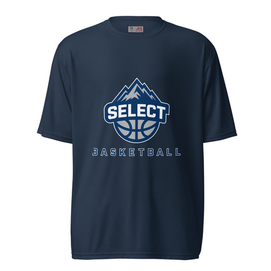 Active | Moisture Wicking Shirt | Colorado Select Basketball | Crest Logo