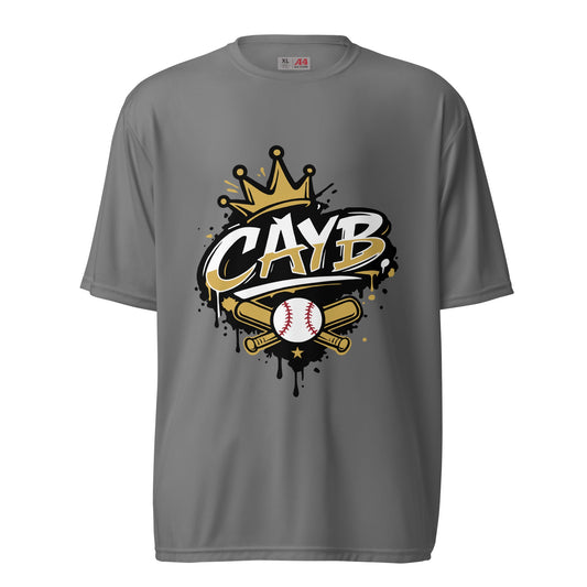 Active | Moisture Wicking Shirt | Conroe Area Youth Baseball | Crown Logo