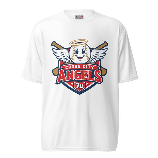 Active | Moisture Wicking Shirt | Cross City Angels | Shield Logo