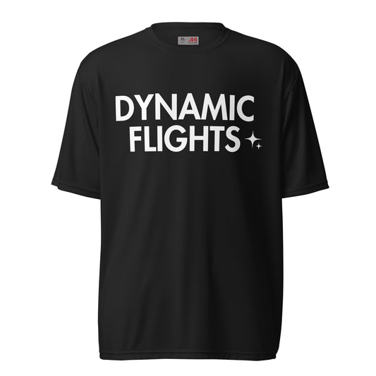 Active | Moisture Wicking Shirt | Dynamic Flights Gymnastics | Alt Logo