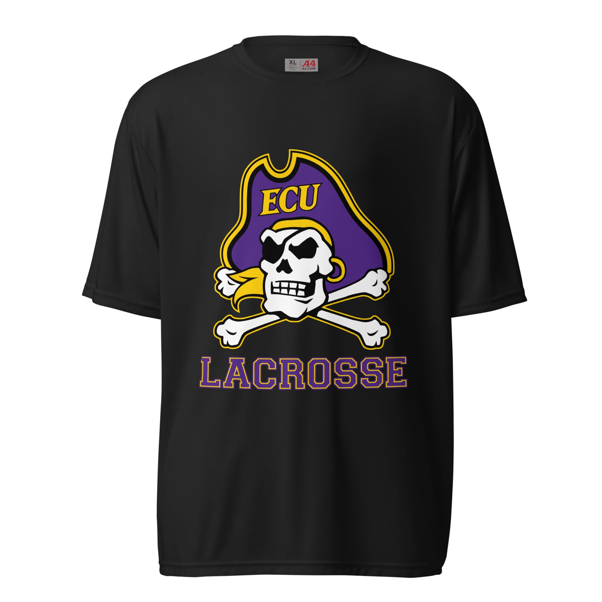 Active | Moisture Wicking Shirt | ECU Club Womens Lacrosse | Ironclad Corsairs Logo