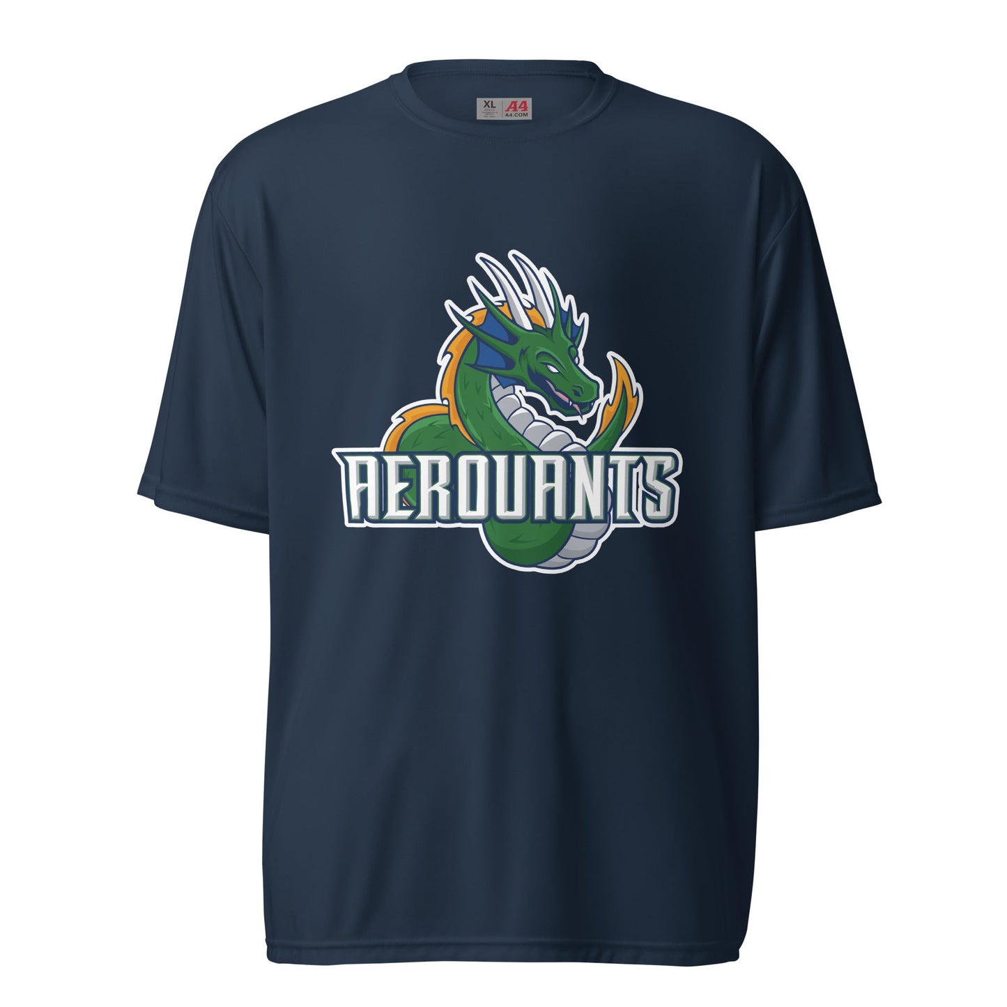 Active | Moisture Wicking Shirt | Emerald High School Baseball | Dragon Logo