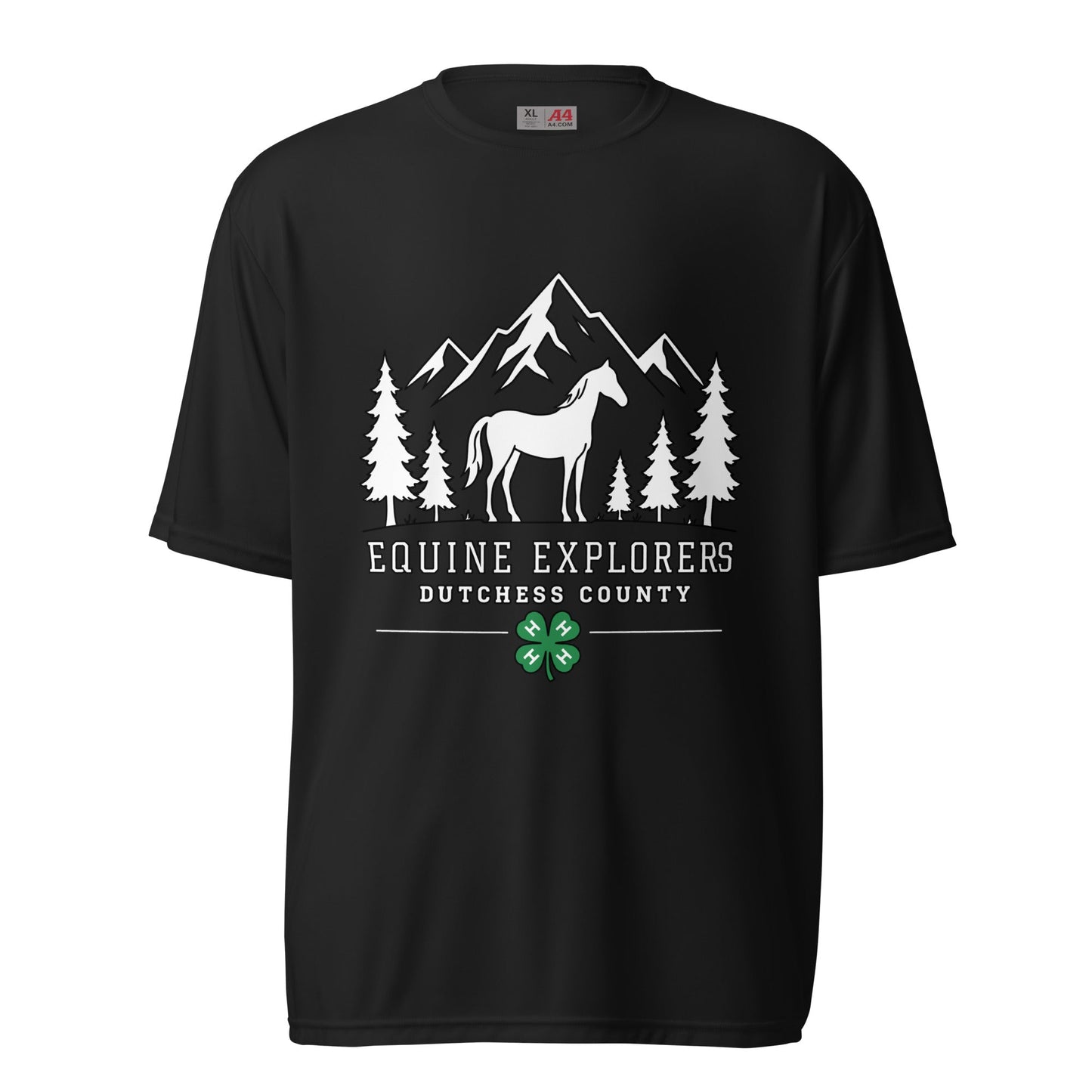 Active | Moisture Wicking Shirt | Equine Explorers | Dutchess Crest Trailblazers Logo