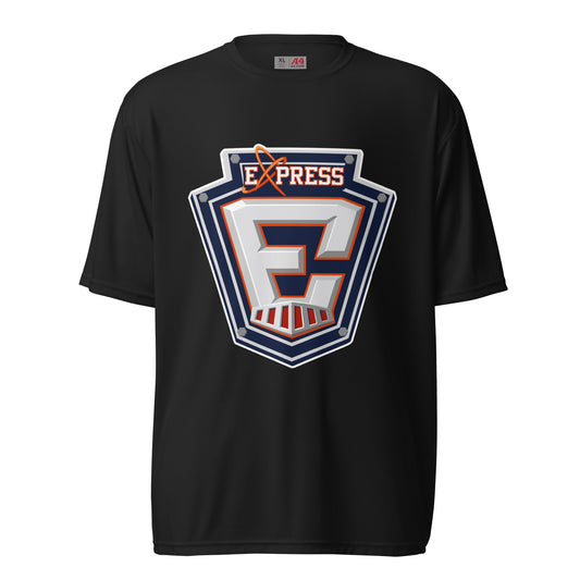 Active | Moisture Wicking Shirt | Erie Express Football | E Badge Logo