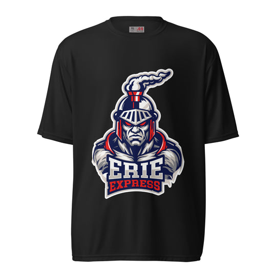 Active | Moisture Wicking Shirt | Erie Express Football | Mascot Logo