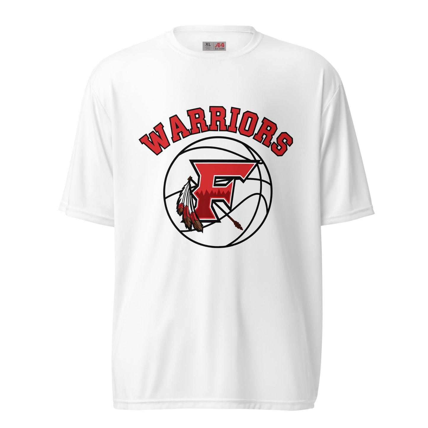 Active | Moisture Wicking Shirt | Fallbrook Basketball | Warriors Logo