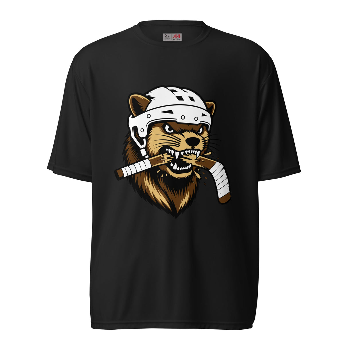 Active | Moisture Wicking Shirt | Fighting Mongooses Hockey Club | Mascot Logo