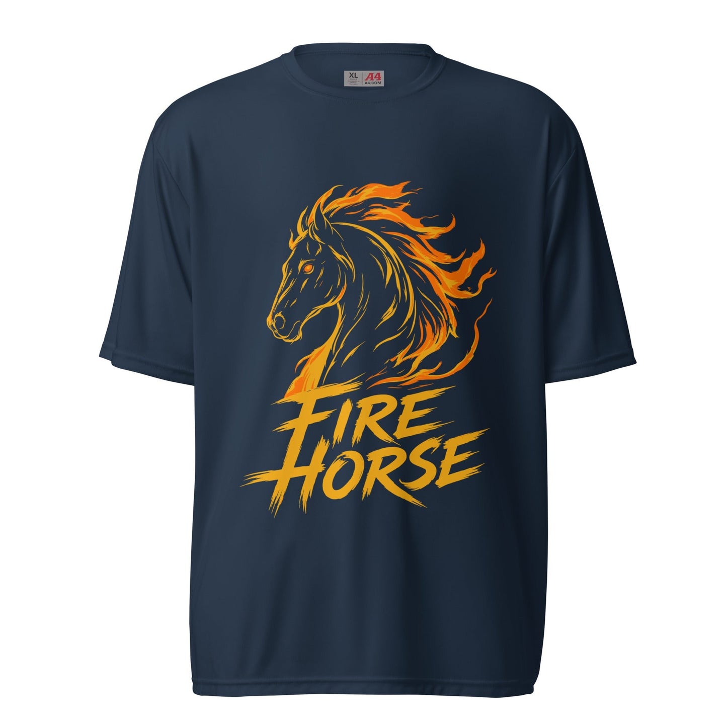 Active | Moisture Wicking Shirt | Fire Horse Masters | Emblem Logo