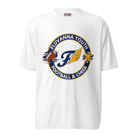 Active | Moisture Wicking Shirt | Fluvanna Youth Football and Cheer | Badge Logo