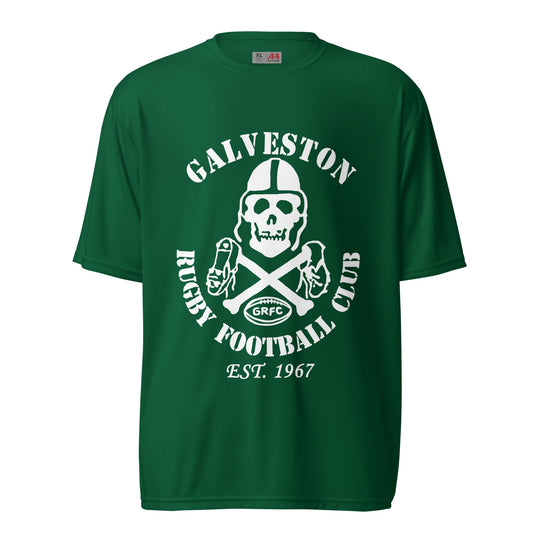 Active | Moisture Wicking Shirt | Galveston Football Rugby Club | Alt Logo