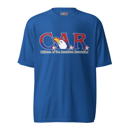 Active | Moisture Wicking Shirt | Georgia State Society Children of the American Revolution | Mark Logo