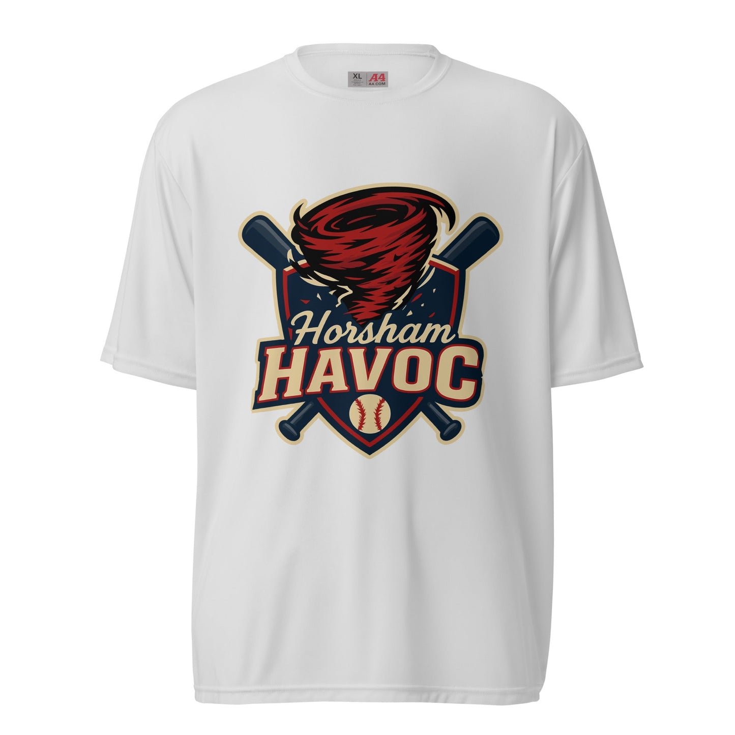 Active | Moisture Wicking Shirt | Horsham Travel Baseball | Havoc Logo