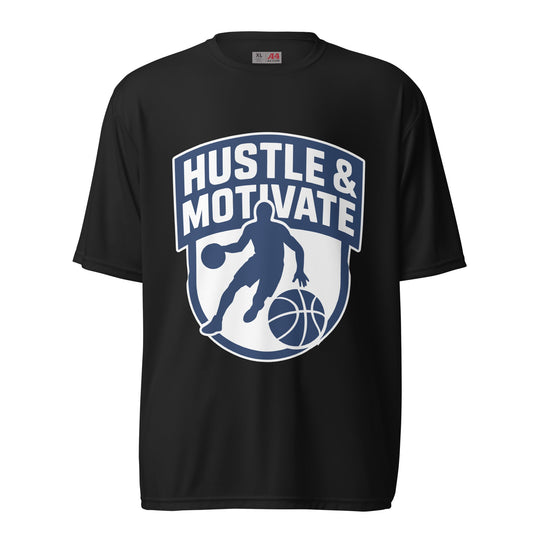 Active | Moisture Wicking Shirt | Hustle and Motivate Basketball