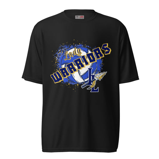 Active | Moisture Wicking Shirt | Indian Land Middle School Volleyball | Vanguard Warriors Logo