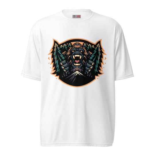 Active | Moisture Wicking Shirt | JBLM Bigfoot Hockey Team | Mascot Logo