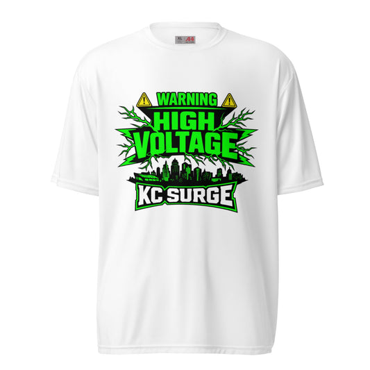 Active | Moisture Wicking Shirt | Kansas City Surge | High Voltage Logo