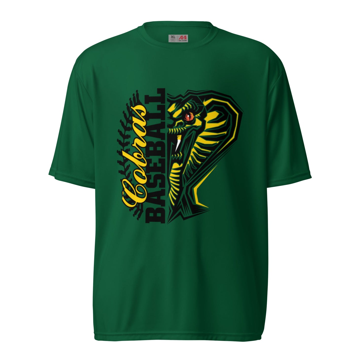 Active | Moisture Wicking Shirt | Keystone Cobras | Fang Crest Logo