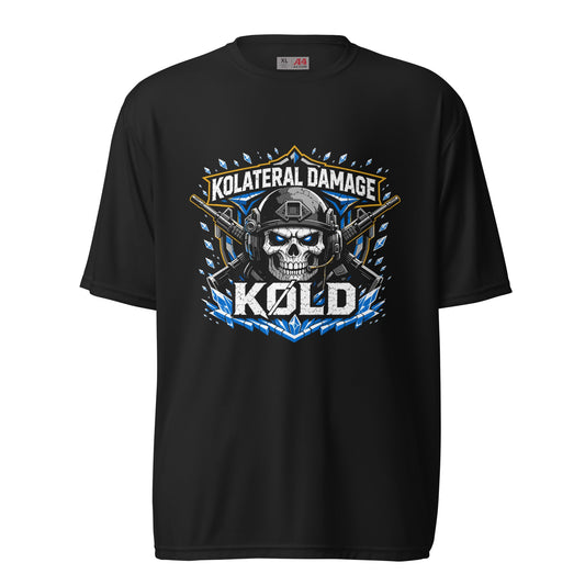 Active | Moisture Wicking Shirt | Kolateral Damage E-Sports | Emblem Logo